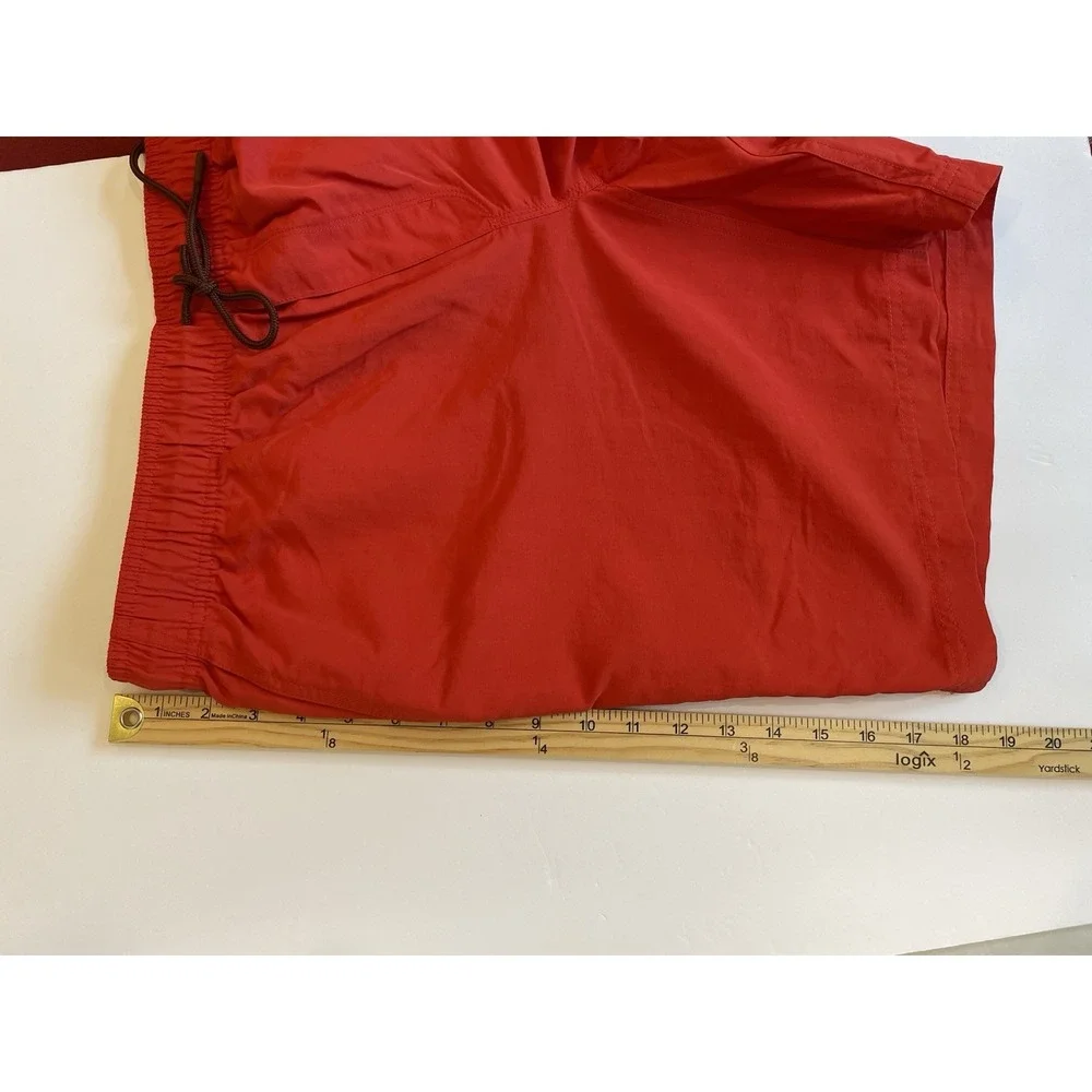 NEW Duluth Trading After Hours Grab Shorts Mens Large 8" In Red Standard Fit - Picture 9 of 10